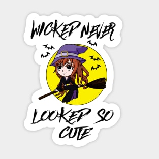 Wicked Never Looked So Cute Sticker